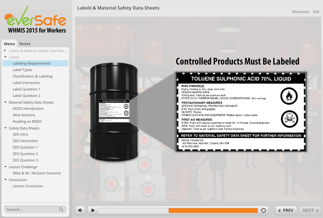 online whmis 2015 training
