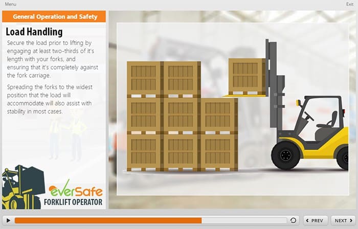 ONline Forklift Certification - Load Handling