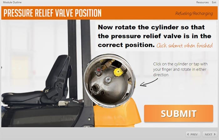 Online Forklift Certification - Refueling-Rechargin