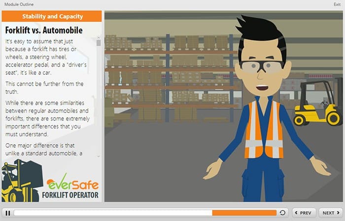 Forklift Certification Stability